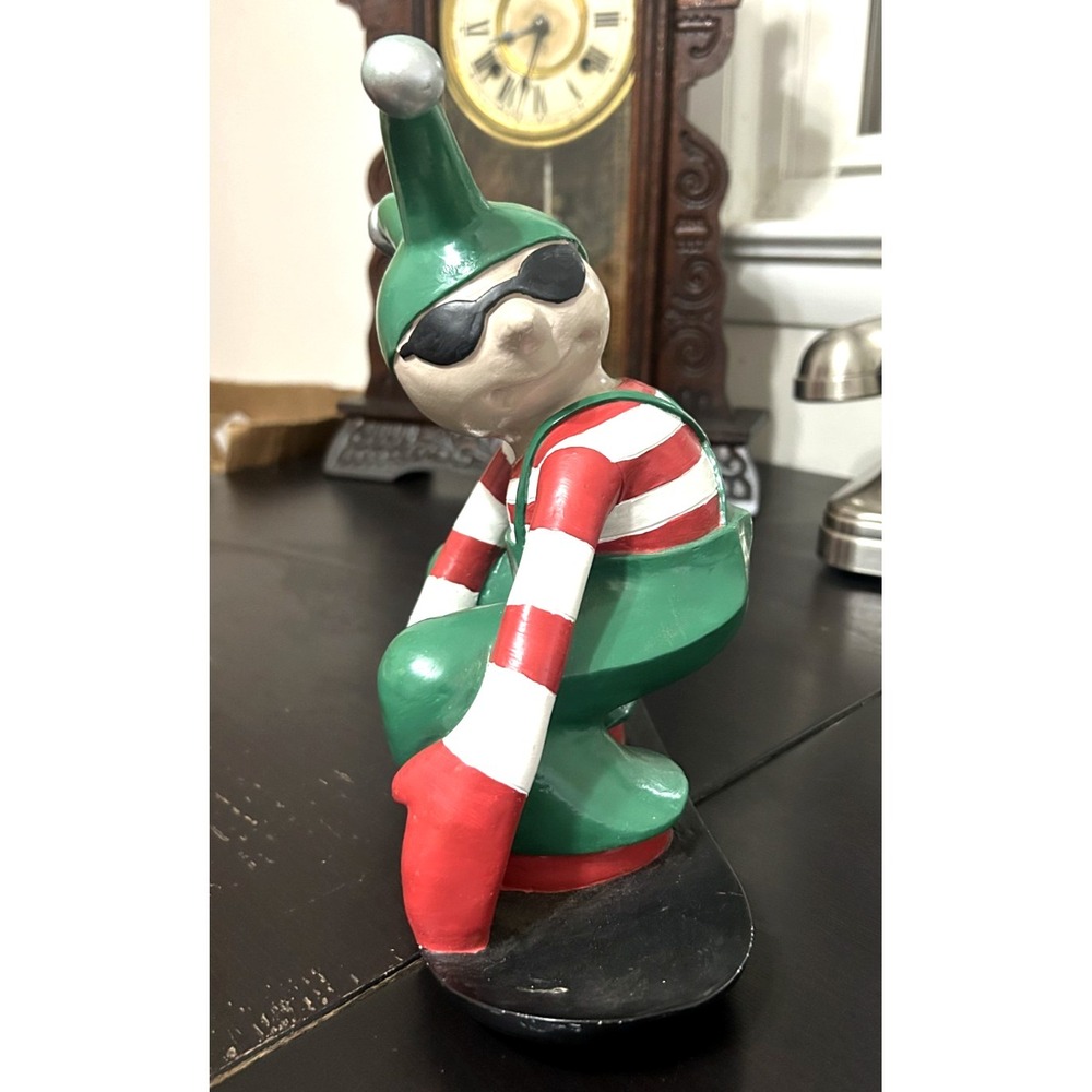 1996 Pepsi Christmas Elf Snowboarder Display Figure Holiday Collectible Rare